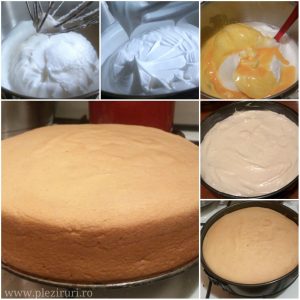 Tort cu fructe de padure si iaurt